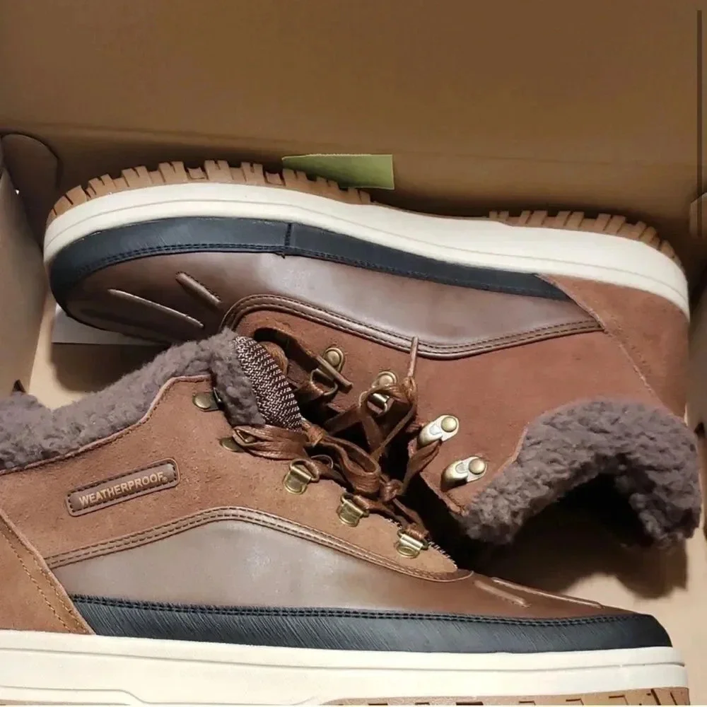 Weatherproof Men's Landon Sneaker Boot All Weather Size 13